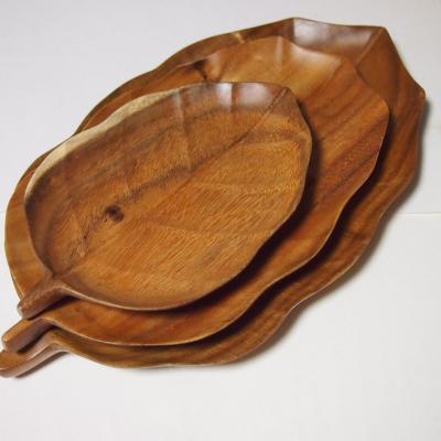 木工品 リーフ皿